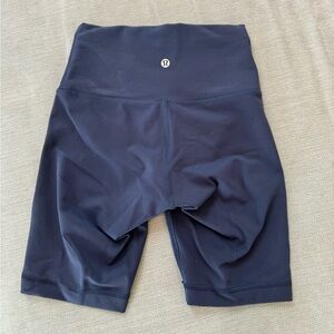 Lululemon navy align biker short